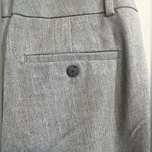 ANN TAYLOR LOFT Womens Marisa Trouser Pants Career Work Interview Gray SIZE 2